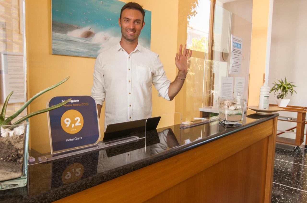 Hotel Greta B&B Rimini Eksteriør bilde