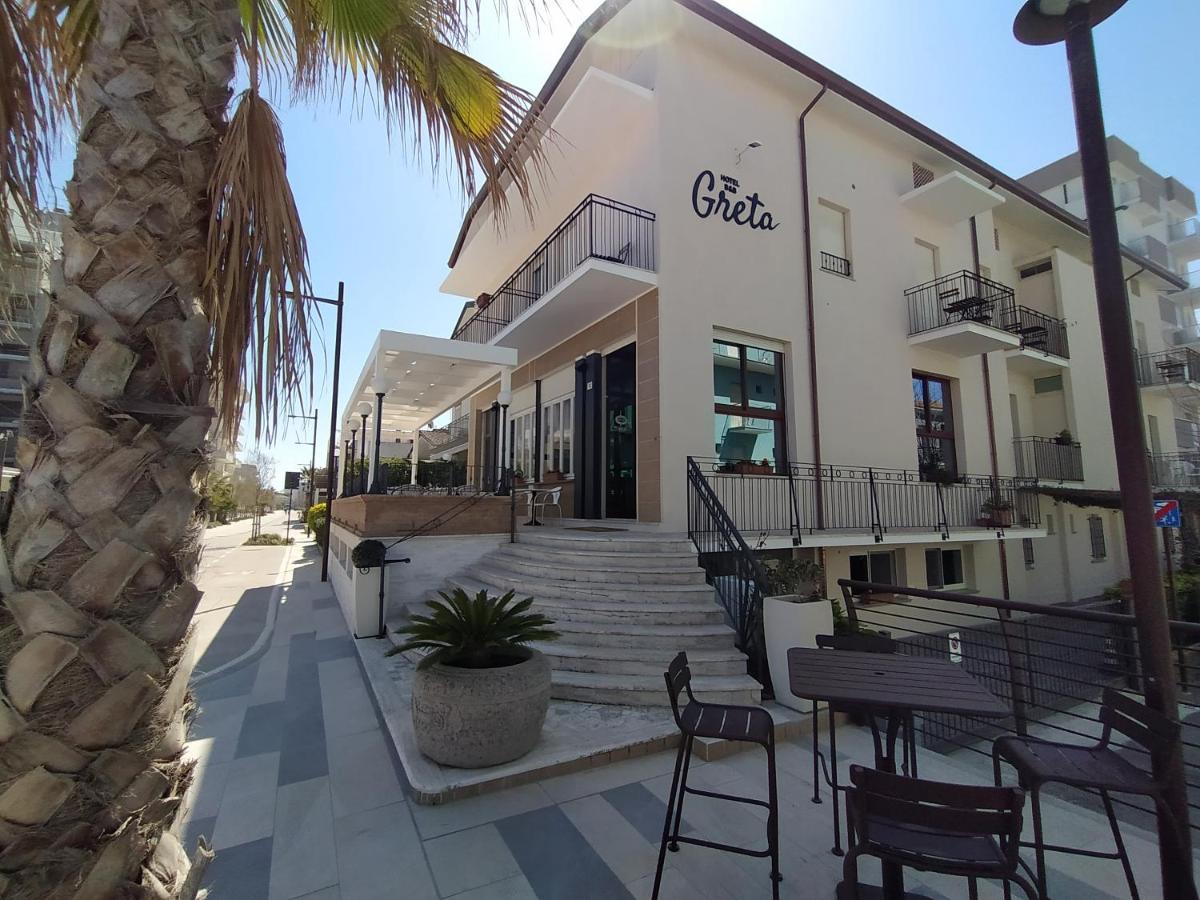 Hotel Greta B&B Rimini Eksteriør bilde